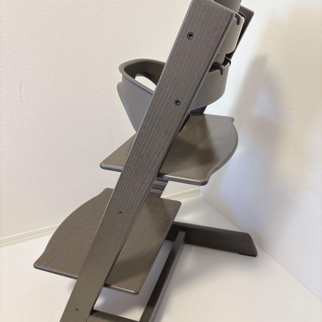 【廃盤カラー】シリアル5 ヘイジーグレー STOKKE トリップトラップ セット