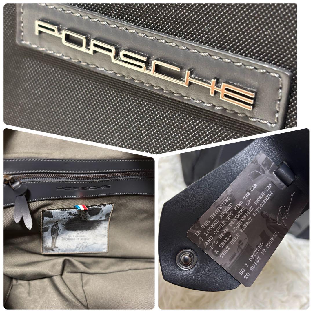 【極美品】PORSCHE ポルシェ ボストンバッグ 旅行 ビジネス スポーツ