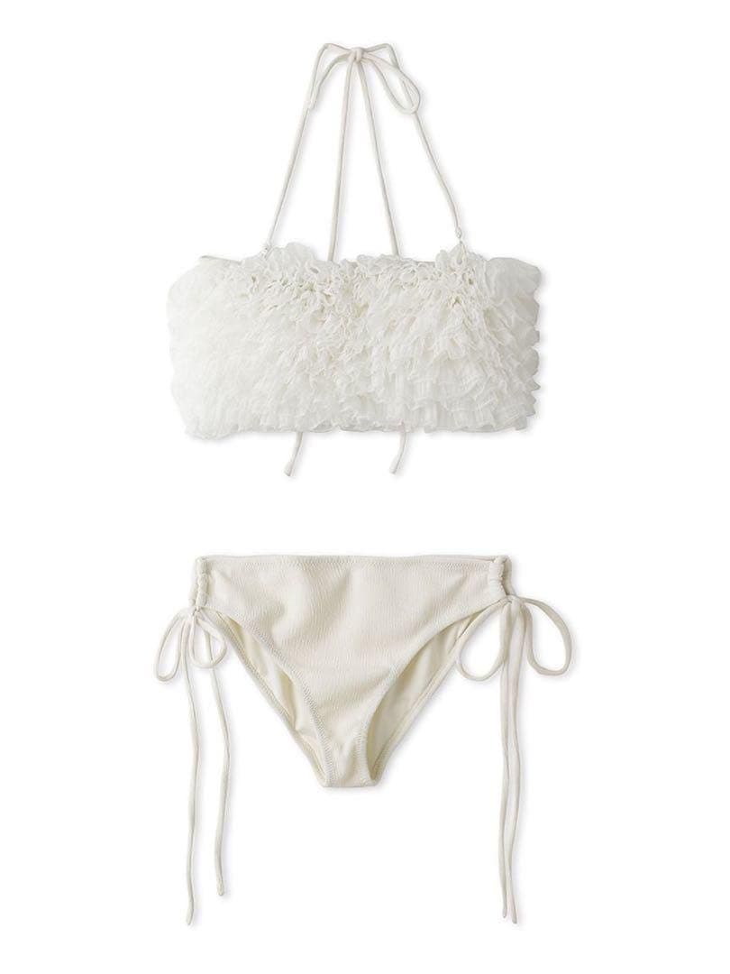 SNIDEL チュールビキニ IVR フリーサイズ 紙タグ付き