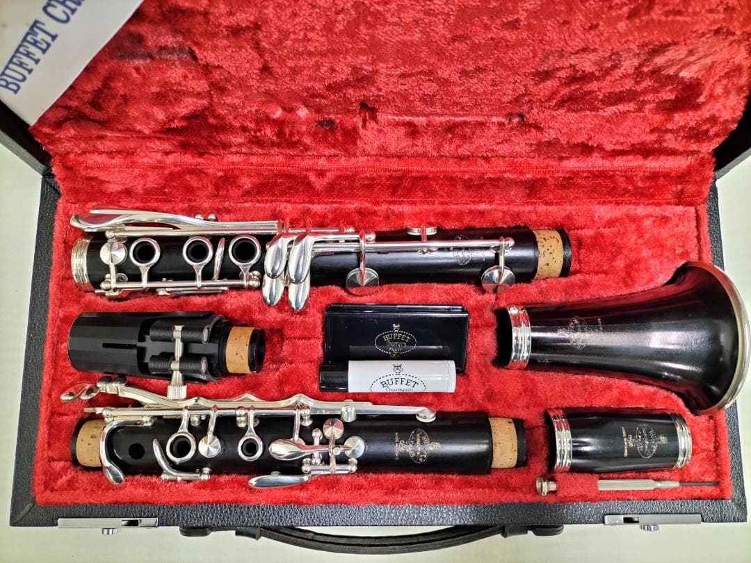 クラリネット　ビュッフェ・クランポン B♭ R13 整備済