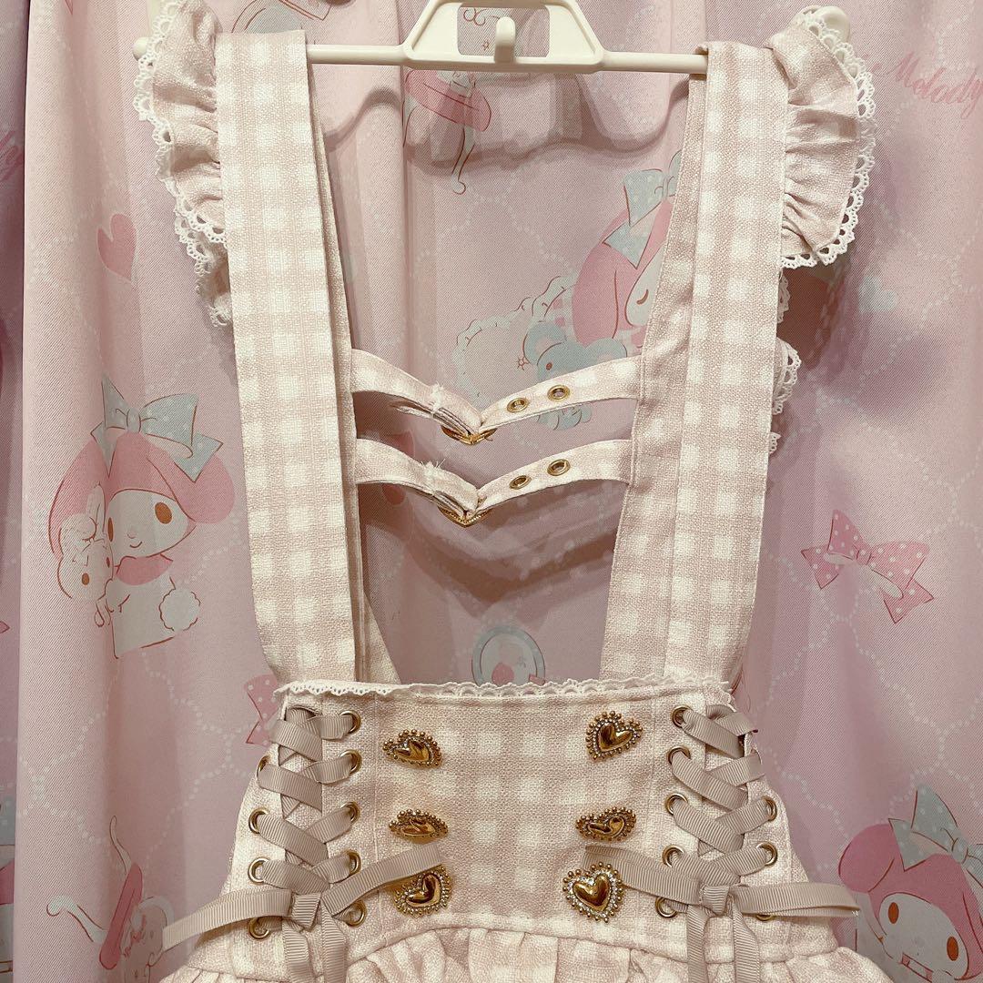 リズリサ　ギンガム　スカパン