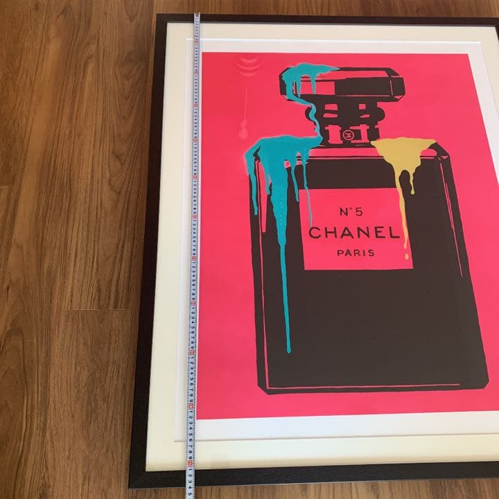 【版画】100周年　CHANEL  ナンバー5 香水　ポップアート