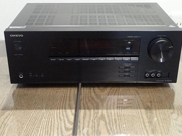 ONKYO 5.1chAVアンプ　TX-SR343　リモコン付き　快調・良い音