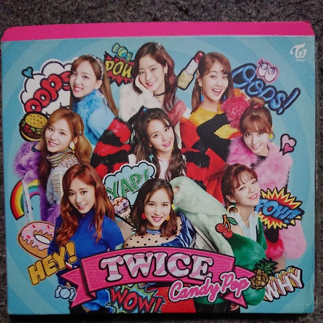 TWICE Candy Pop 初回限定盤A CD+DVD 2枚組 disc良好