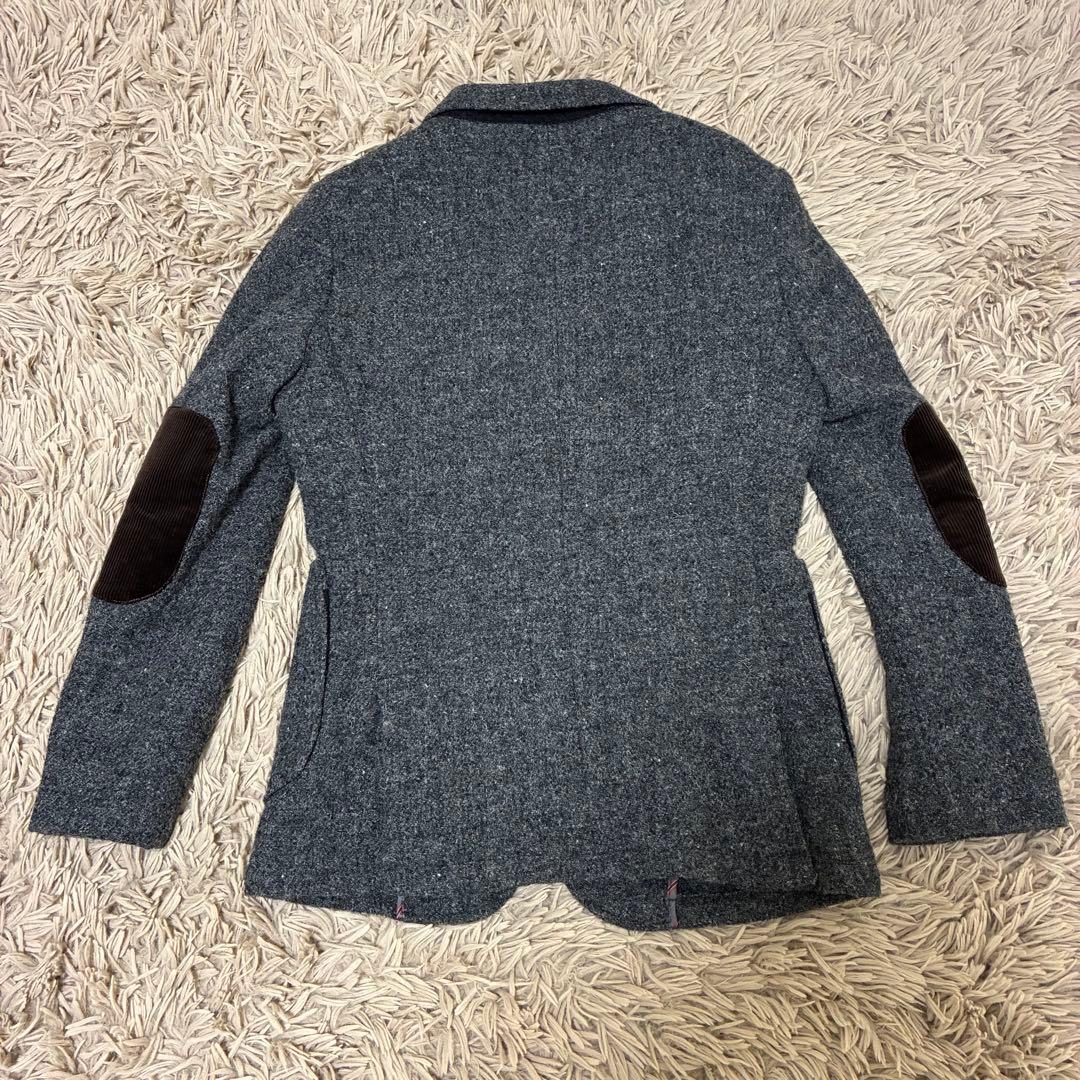 入手困難✨ハリスツイード　100周年限定品　ジャケットヘリンボーンエルボーパッチ