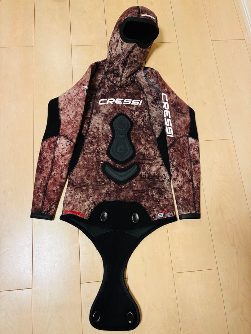 Cressi クレッシー　ウエットスーツ　5mm スピア　魚突き