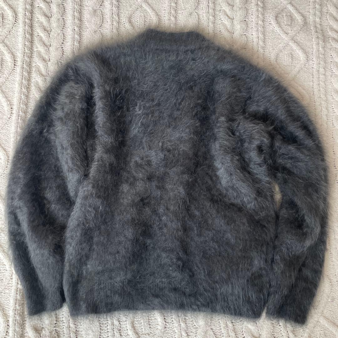 BLAMINK ダークグレー カーディガン 38