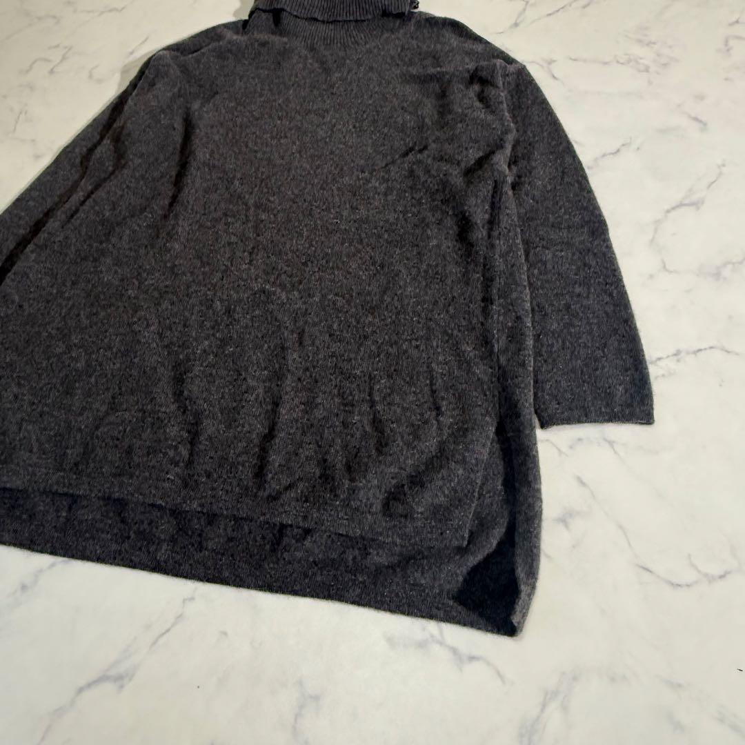 DAMA collection カシミヤ100% タートルチュニック　L