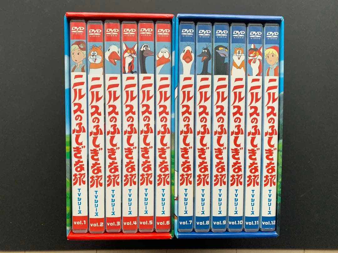 ニルスのふしぎな旅 dvd box ボックス全12巻