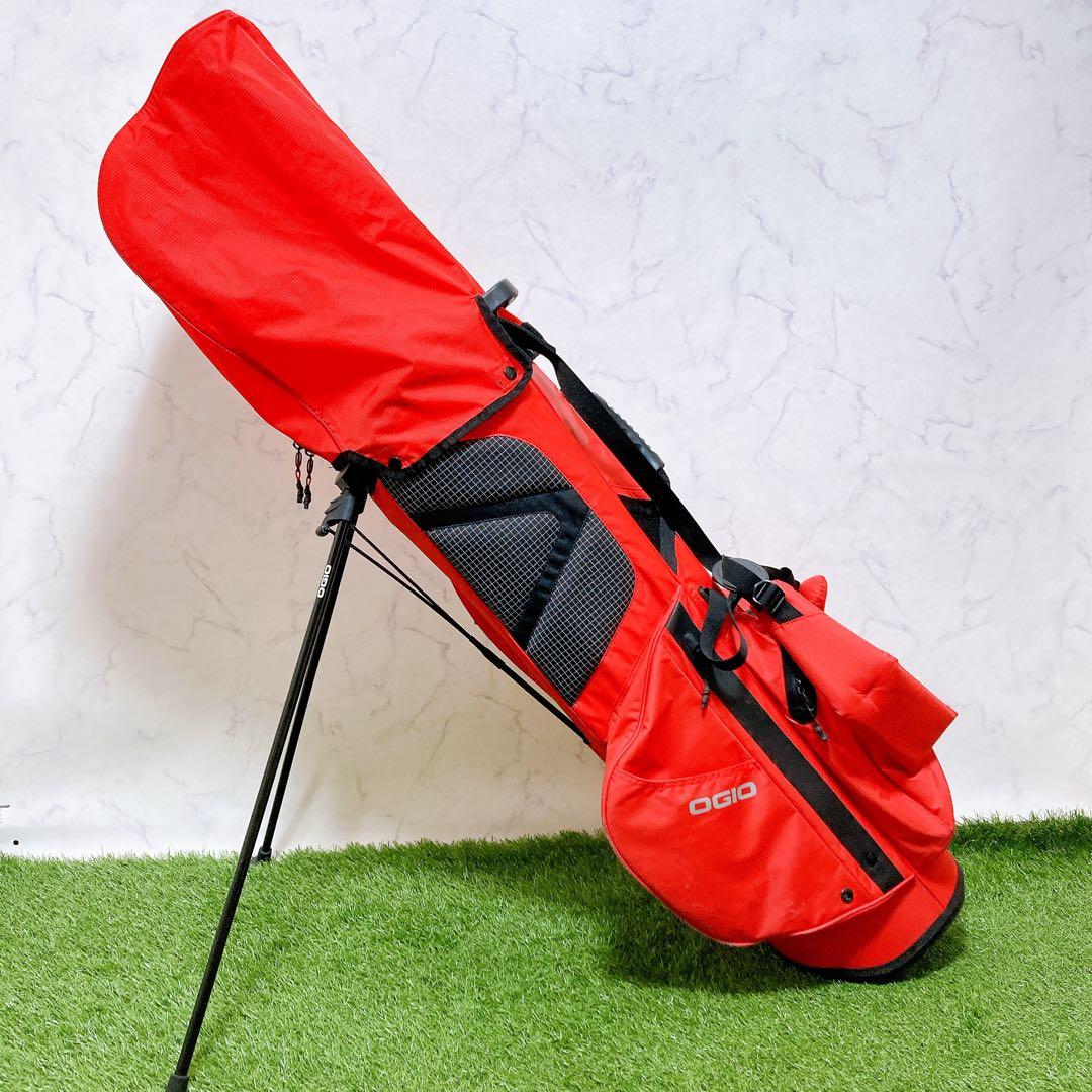 オジオ　軽量　スタンド式　リュック式　ゴルフクラブケース　キャディーバッグ