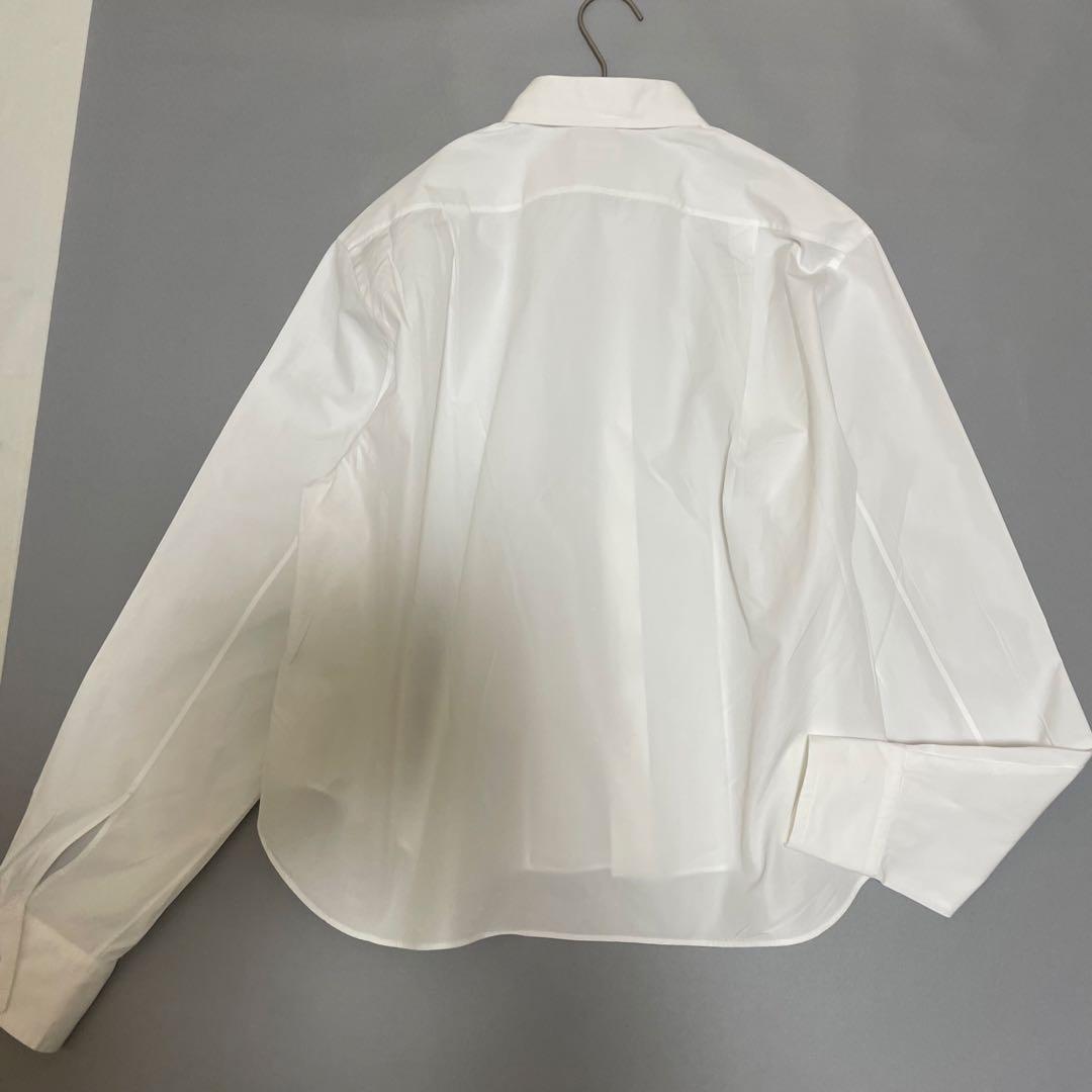 極美品 定価6.6万ブラミンク ブラウス シャツ 24SS ロゴ長袖 レギュラー