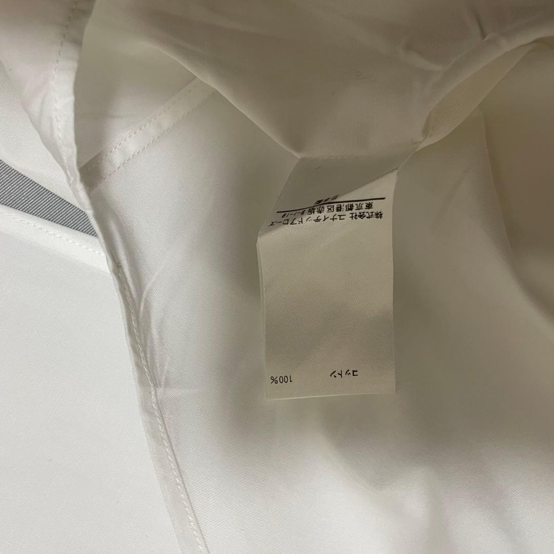 極美品 定価6.6万ブラミンク ブラウス シャツ 24SS ロゴ長袖 レギュラー