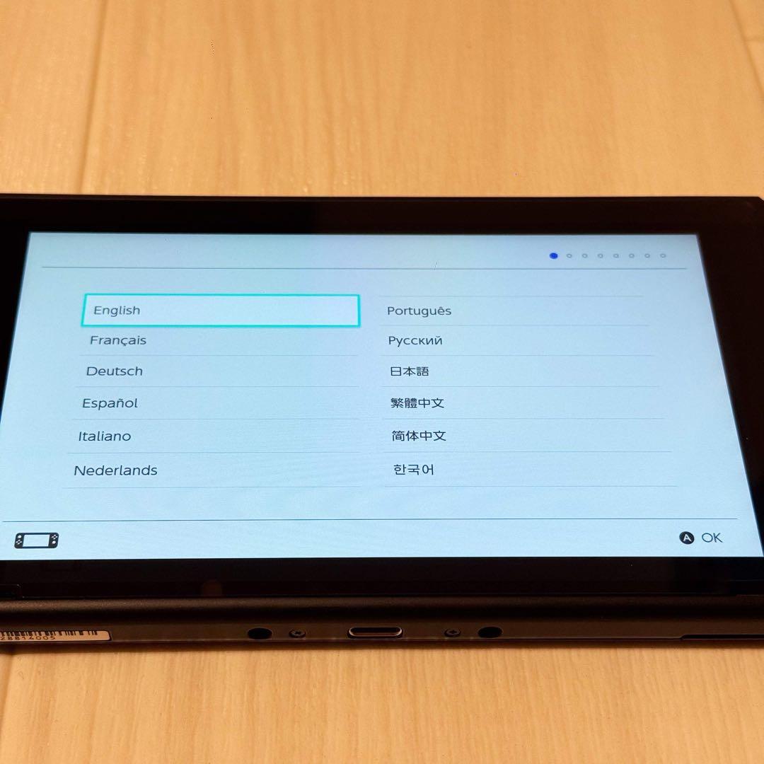Nintendo Switch 本体 グレー［HAC-001・箱付き］