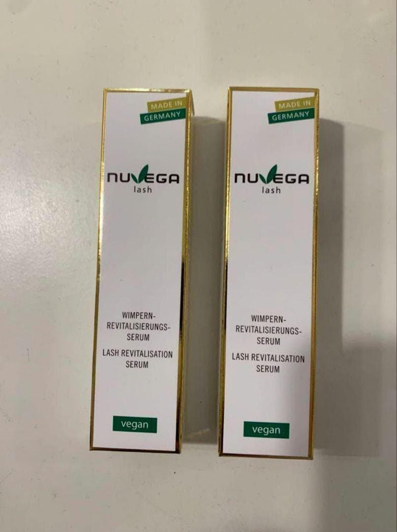 【未開封 美品】ヌベガ　ラッシュRセラム　まつ毛美容液　１ml　 2本