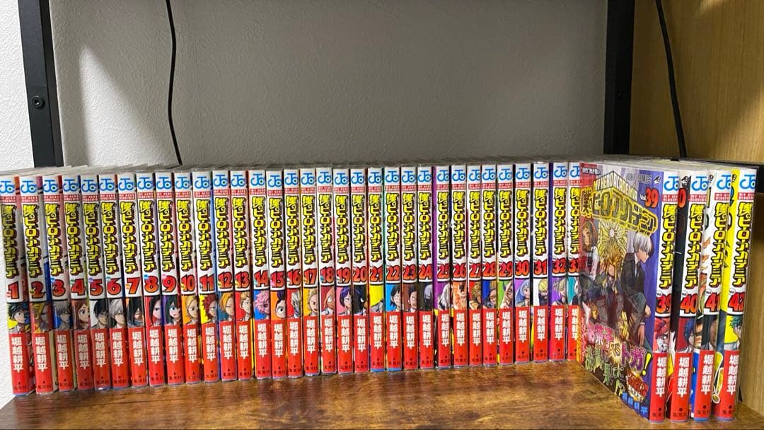 僕のヒーローアカデミア　全巻初版・帯付き