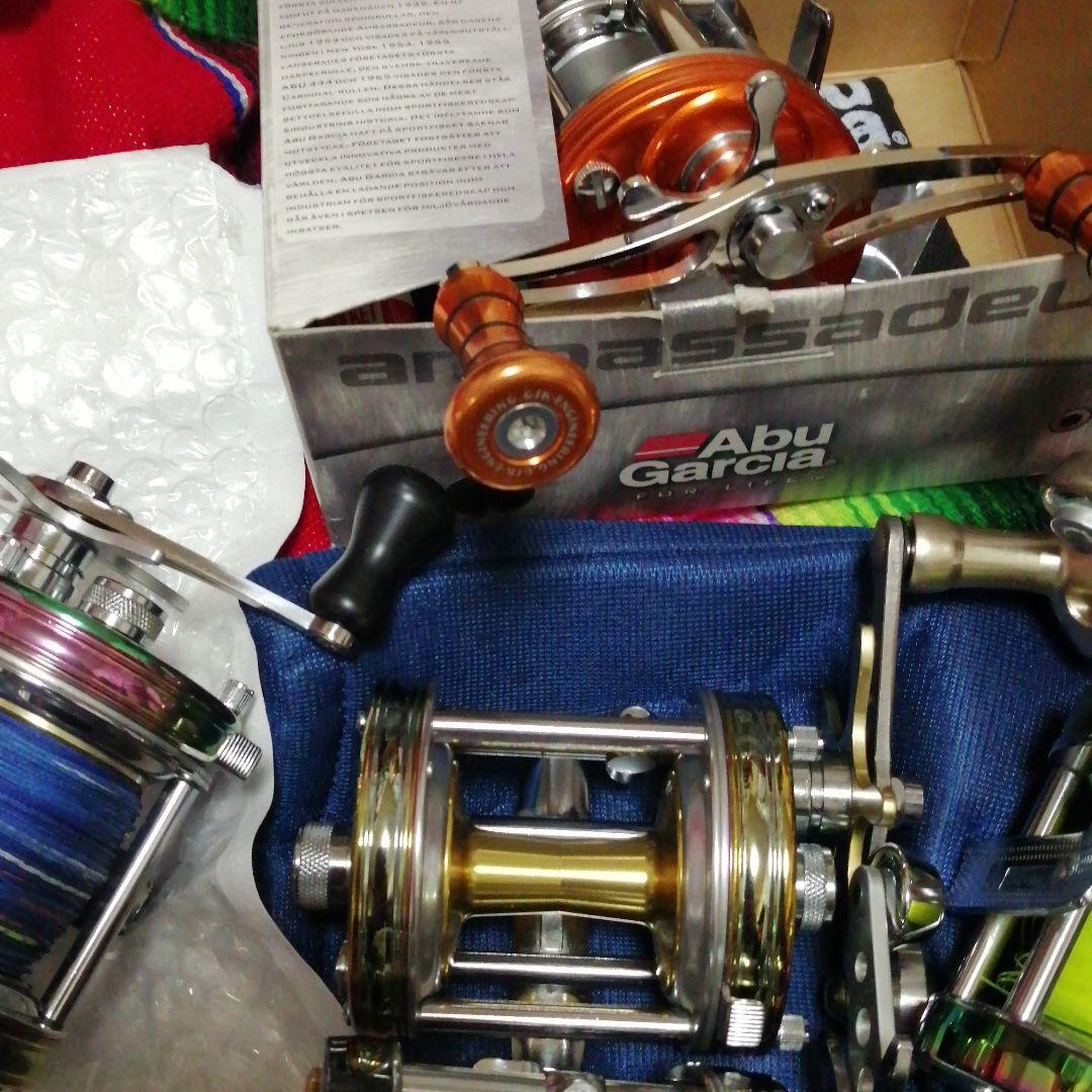 アブガルシア5台オーロラレインボーコレクターマニア向け！