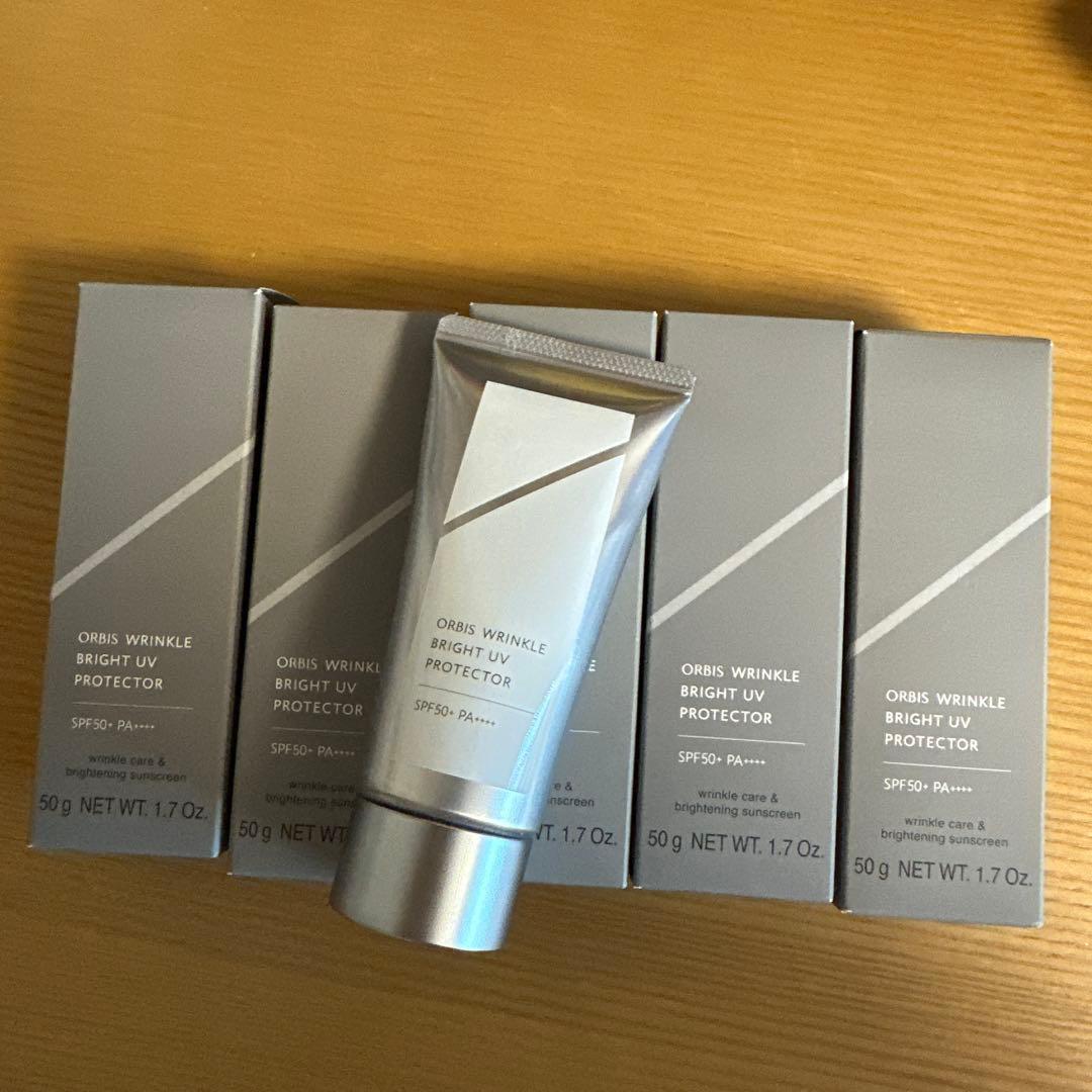 ORbis WRINKLE BRIGHT UV PROTECTOR 50g×5個