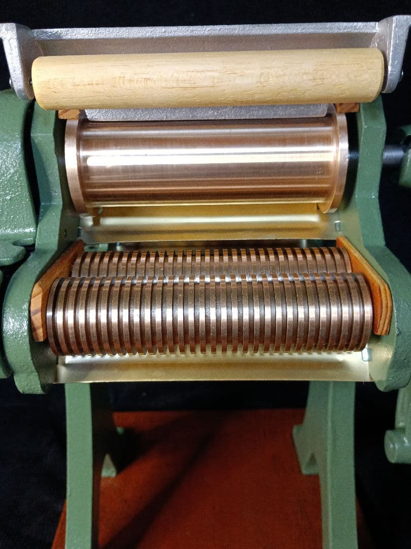 衛生的小野式製麺機　2型両刃 レストア済み