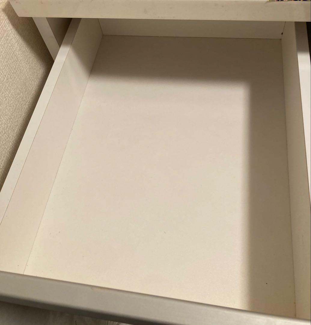 ニトリ　キッチン　カウンター　ボード　白　食器棚　収納　インテリア　引き出し