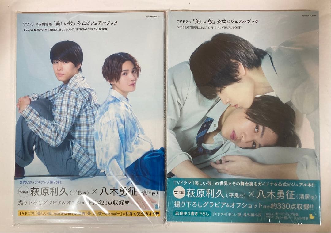 値下げ！美しい彼3点　 公式ビジュアルブック　第1弾＆第2弾　限定フォトカード付