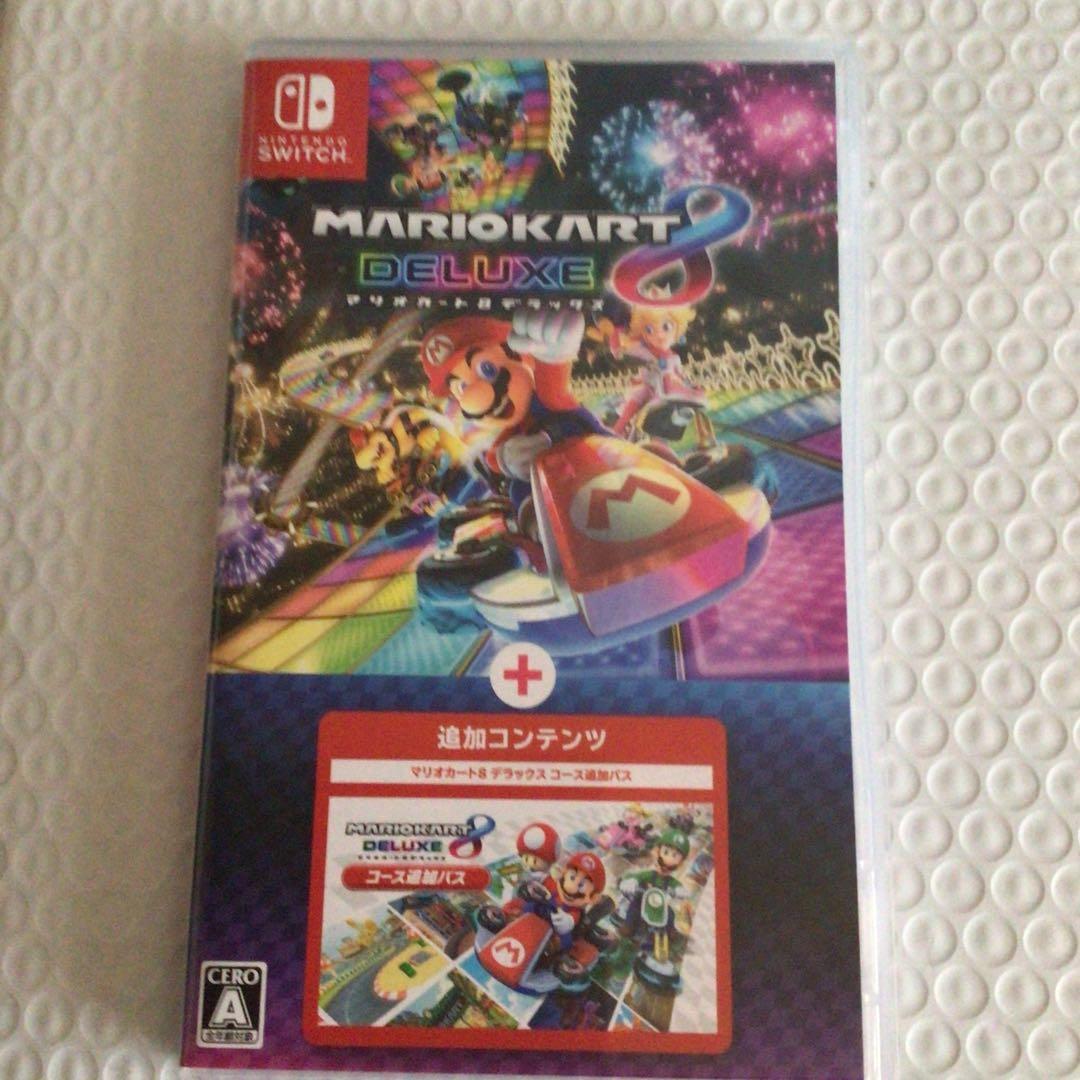 美品　ニンテンドースイッチ　マリオカート8 デラックス+コース追加パス