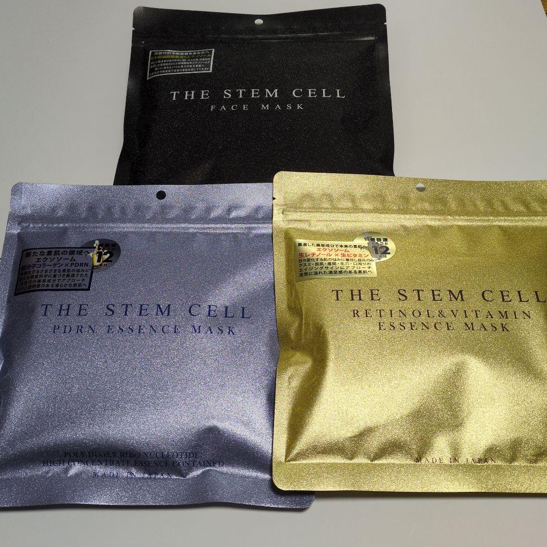 新品未使用未開封THE STEM CELL フェイスマスク 3種セット