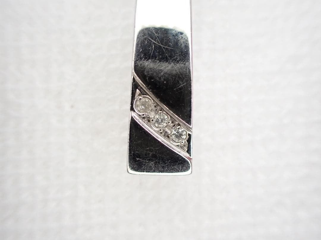 KHG Ptin Ge ダイヤ スネークチェーン ゲルマニウム ネックレス　a