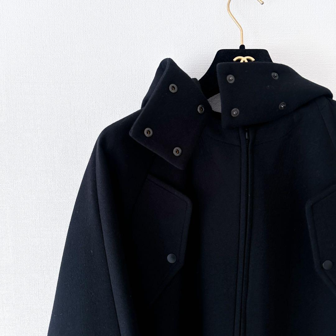 【完売品】ADORE スポンディッシュ ボンディング ブルゾン 黒 美品