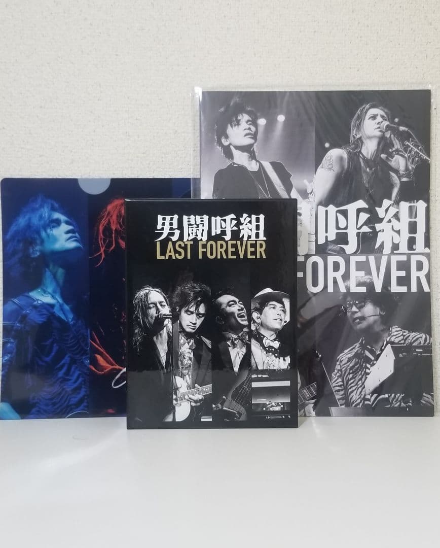 男闘呼組　LAST FOREVER DVD パンフレット　クリアファイルセット
