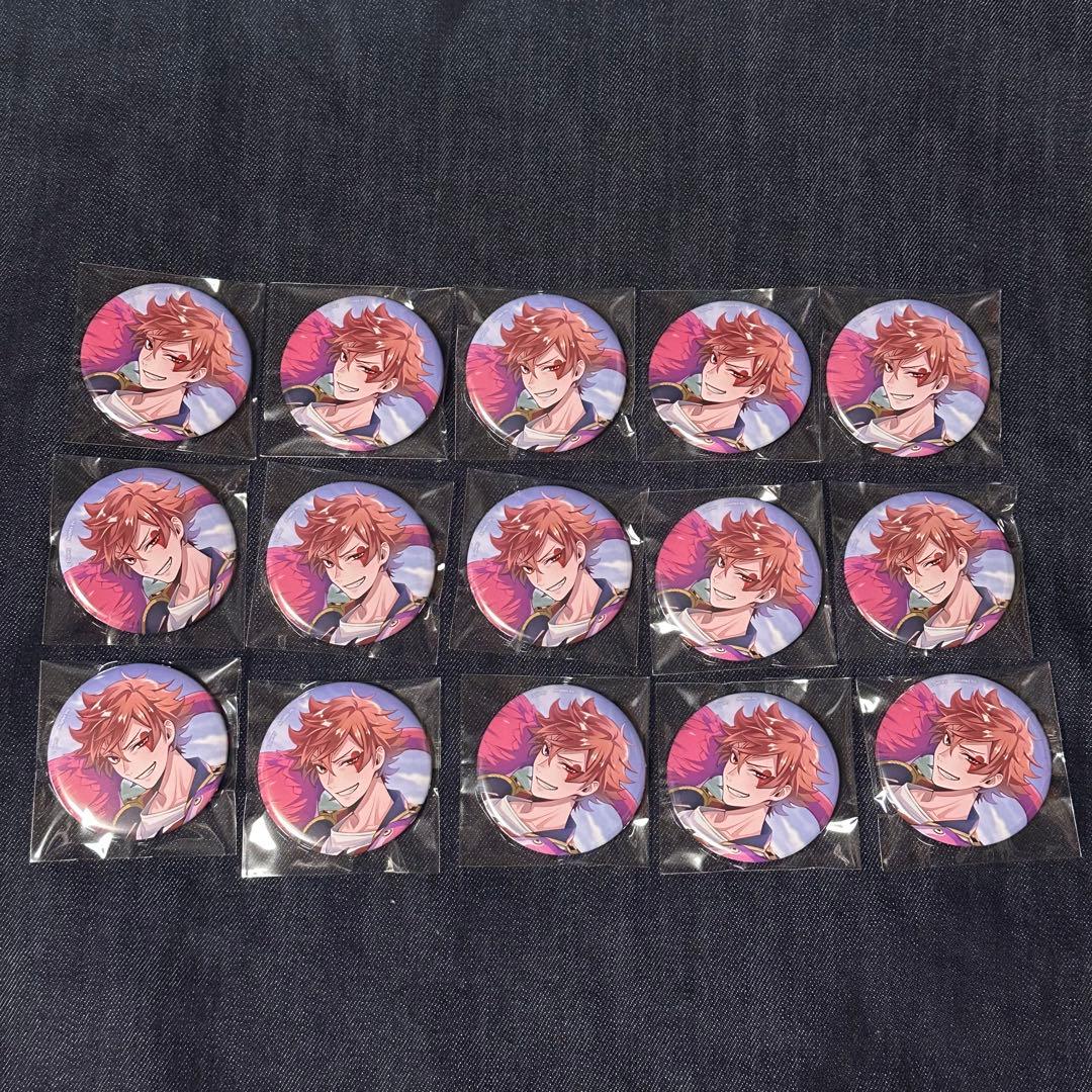 ツイステッドワンダーランド ツイステ エース 缶バッジ 寮服