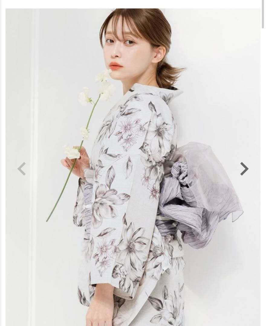 うたかたの月下美人 Dita 3点セット 浴衣