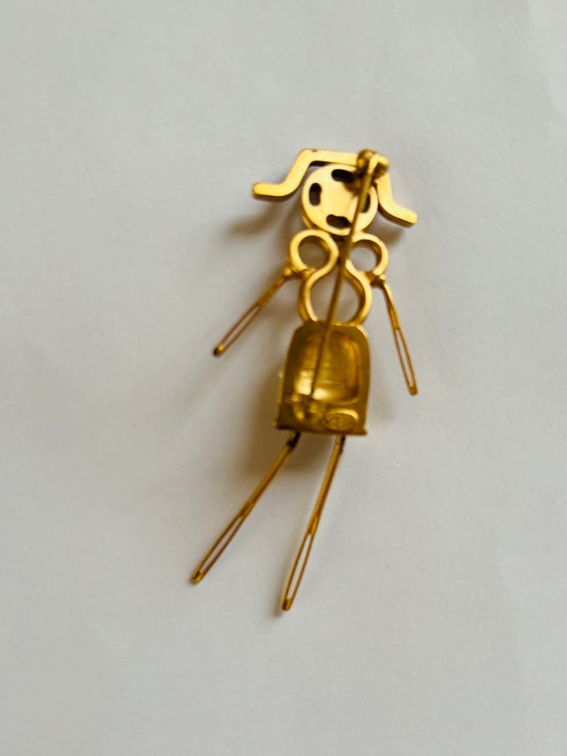 CHANEL シャネル ソーイングドール ブローチ