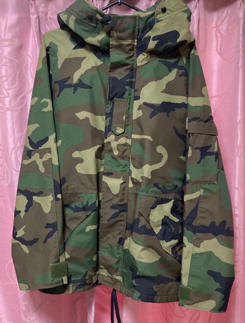 米軍実物 ECWCS GORE-TEX ゴアテックスパーカー デザートカモ
