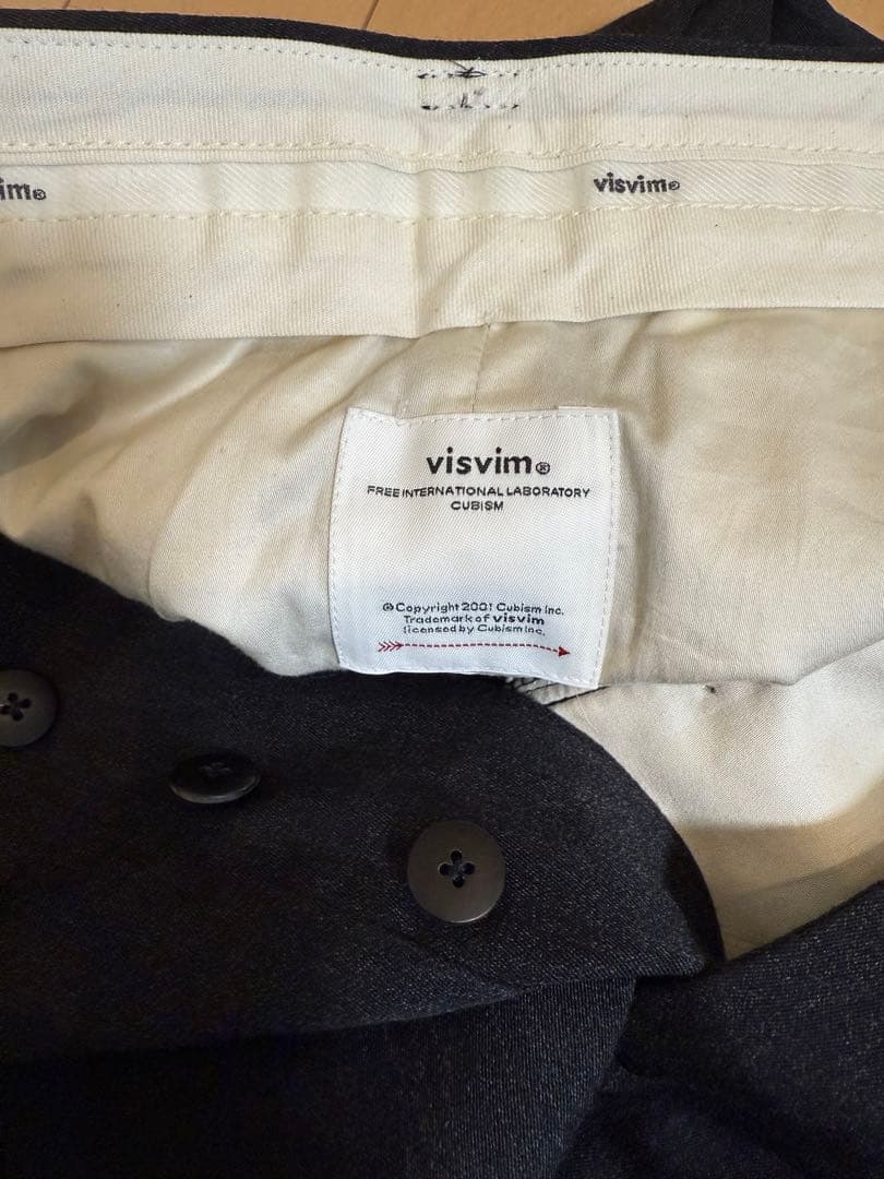 新品未使用VISVIM RUSSO PANTS BLACK 3 パンツ