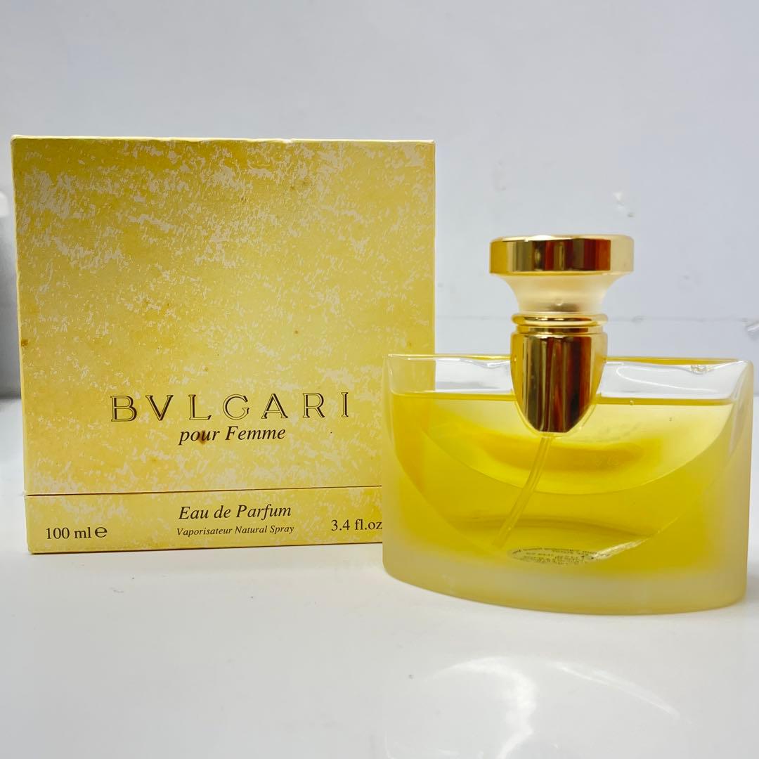 未使用品 ブルガリ プールファム オーデパルファム 100ml 廃盤