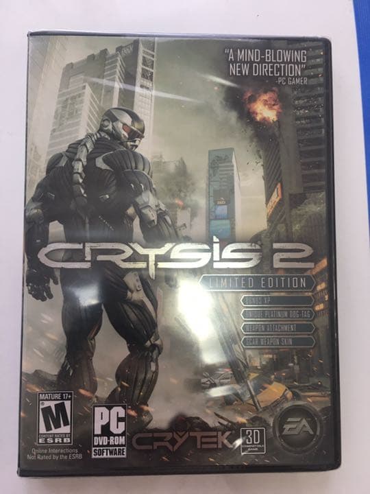新品未開封　PCゲーム　クライシス2 英語版　輸入版