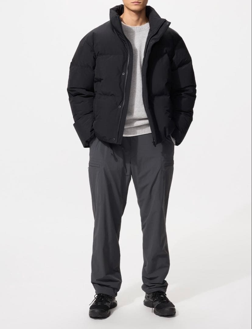 UNIQLO シームレスダウンジャケット　ブラック　Sサイズ