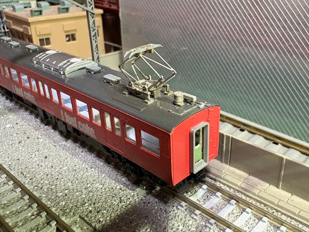 nゲージ TOMIX 115系1000番台　長野局コカコーラ電車　塗り替え品