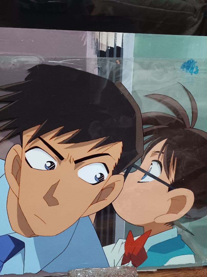 江戸屋の超レア　セル画と背景画 名探偵コナンと高木刑事