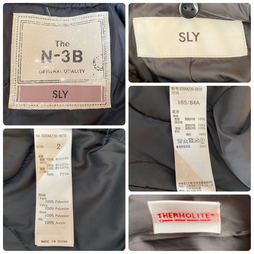 SLY N3B ファーモッズコート 平成 y2k フェアリーグランジ