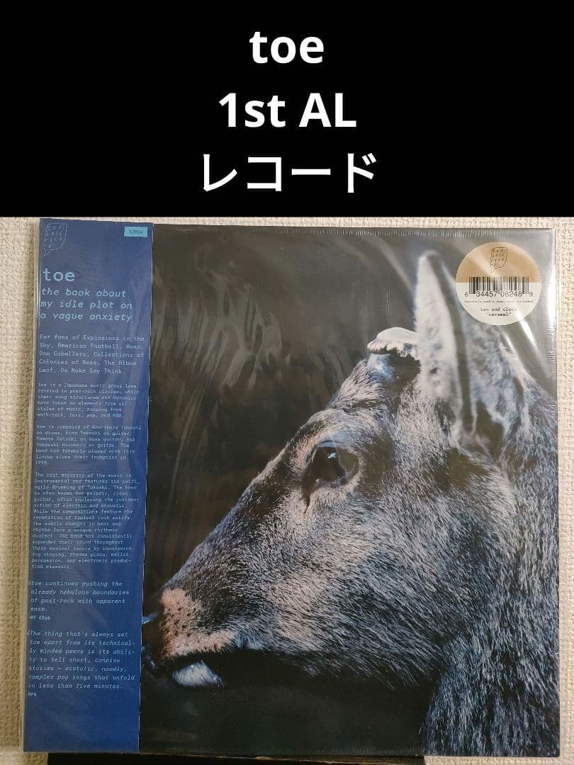 激レア!toe 『the book about..』 LP アナログ