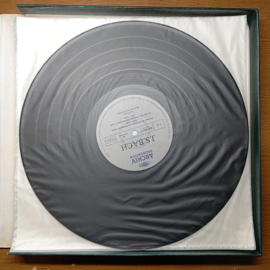 バッハ大全集 ―第5巻 協奏曲 ― ARCHIVレーベル（11枚組レコード）