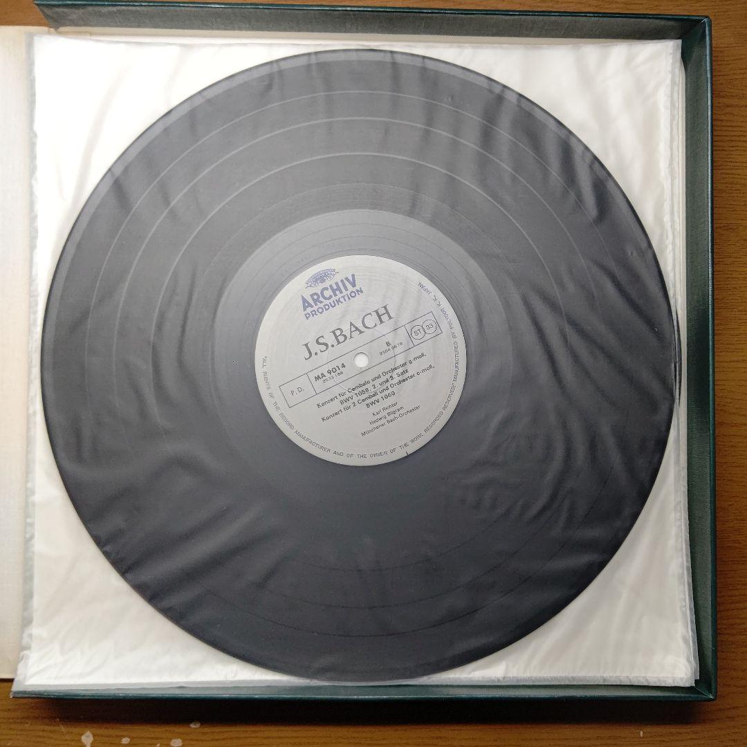 バッハ大全集 ―第5巻 協奏曲 ― ARCHIVレーベル（11枚組レコード）