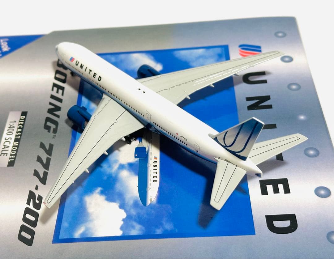 航空機・ヘリコプター Gemini 1/400 B777-200 United Airlines