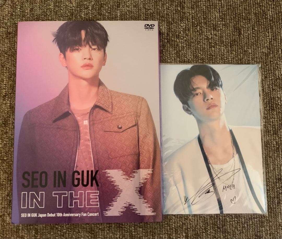 SEO IN GUK『IN THE X』DVD 特典ポストカード付