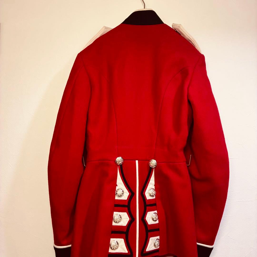 イギリス 近衛兵 ジャケット ウール RED 赤　軍服 グループサウンズ　衣装