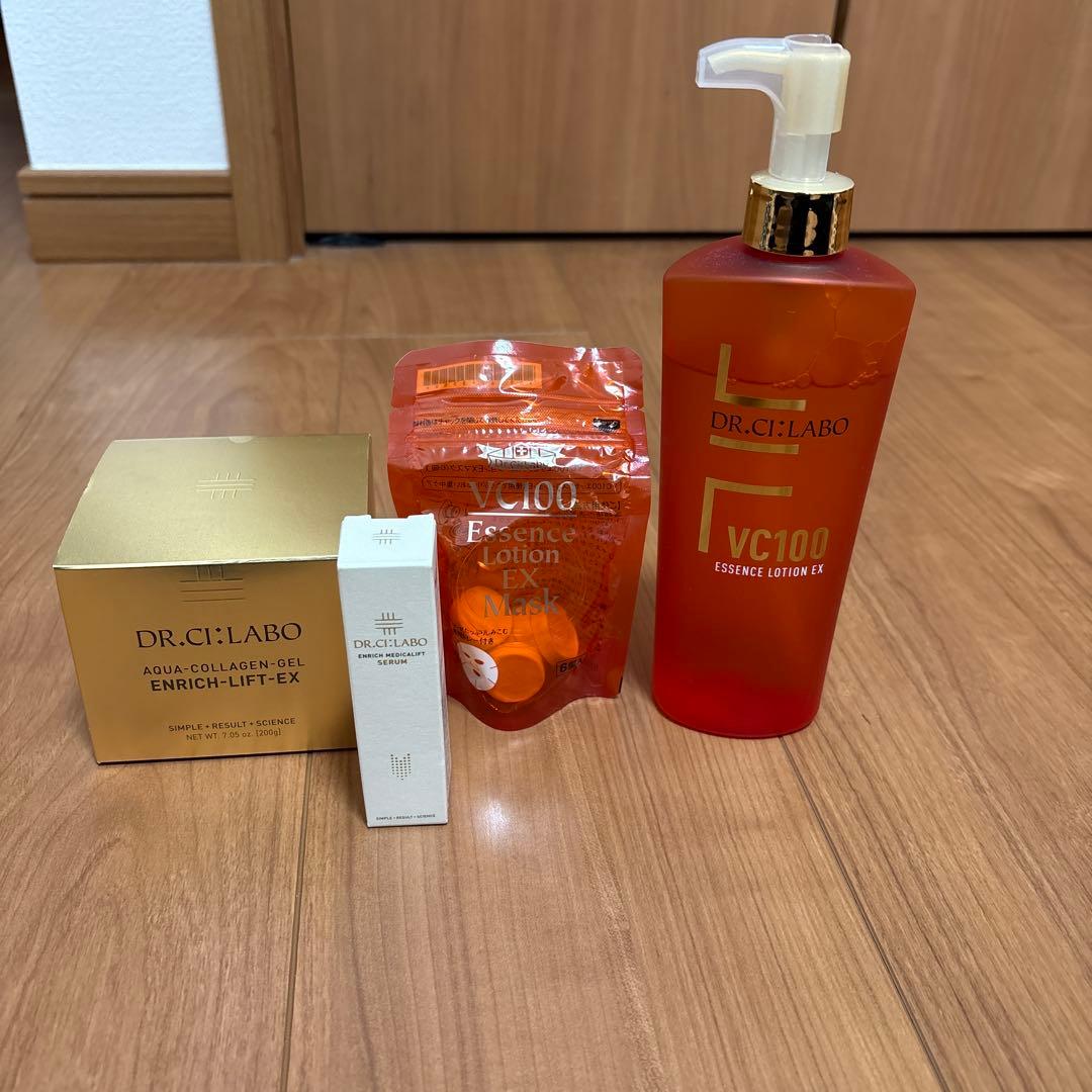 ドクターシーラボ　エンリッチリフトEX 200グラム、VエッセンスローションEX
