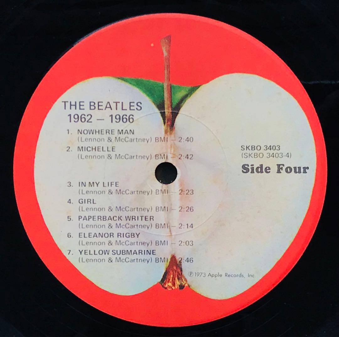 ビートルズ/青盤 赤盤　2タイトル、4枚セット！　オリジナル盤　入手困難！