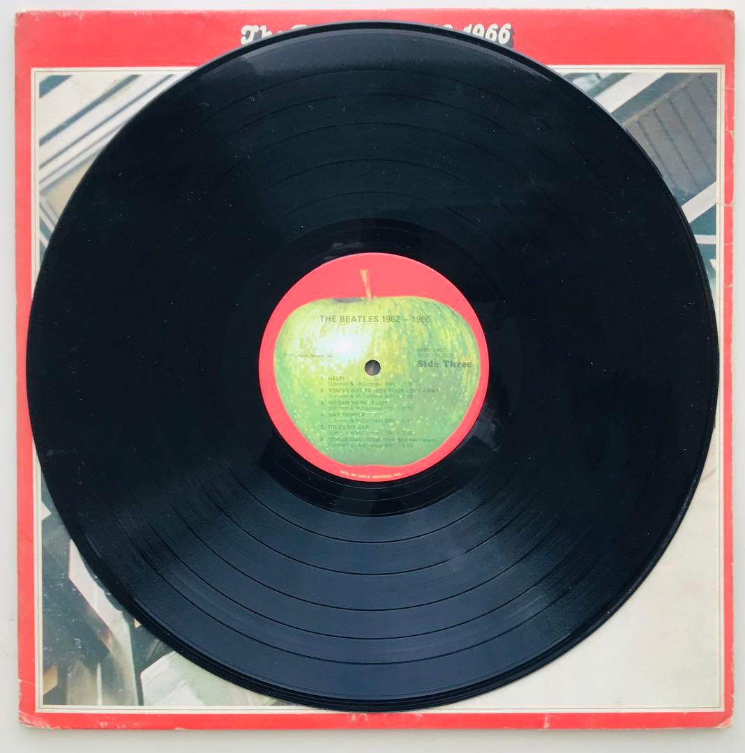 ビートルズ/青盤 赤盤　2タイトル、4枚セット！　オリジナル盤　入手困難！