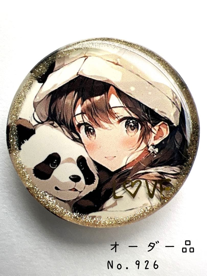 モカ吉様 レジン ヘアゴム